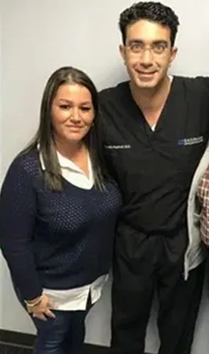 Dania after surgery