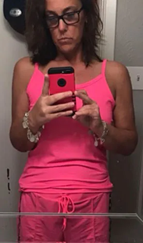 Gayla after losing 115 pounds
