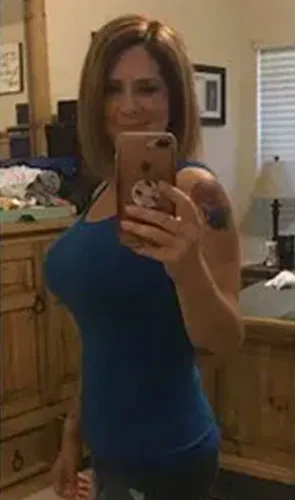 Loree after losing 93 pounds