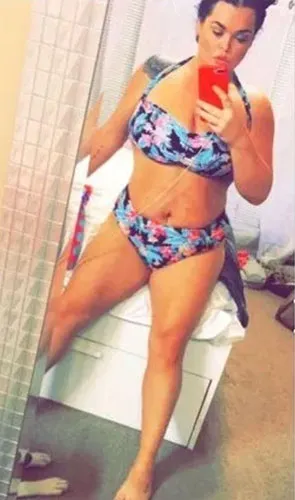 Shaunae after losing 77 pounds