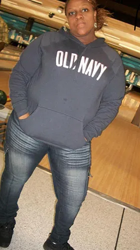 Tammy before gastric sleeve